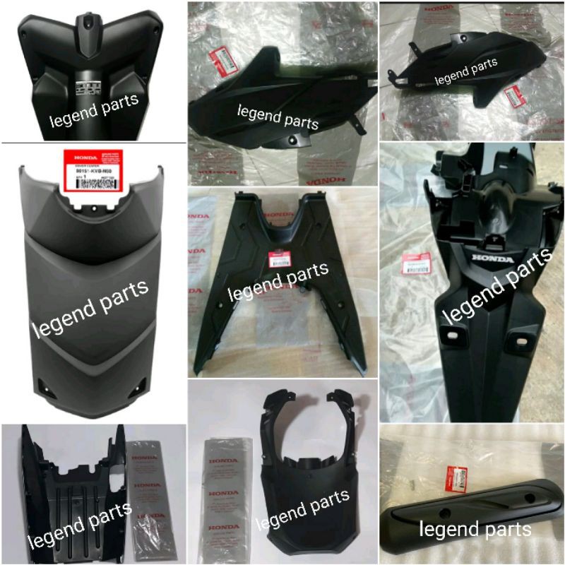 cover body kasar Honda Vario 110 Tecno karbu lama original