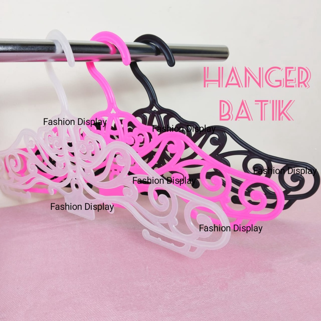 Hanger Plastik Murah Kupu-kupu Hanger Korea Shabby Chic Gantungan Baju Plastik Hanger Batik-LS