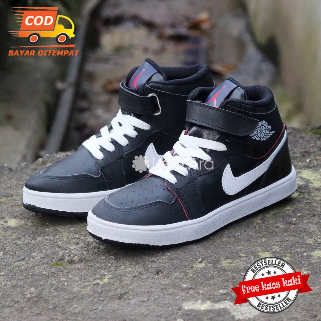 Sepatu Anak Nike Jordan Retro High New Size Unisex 30 31 32 33 34 35