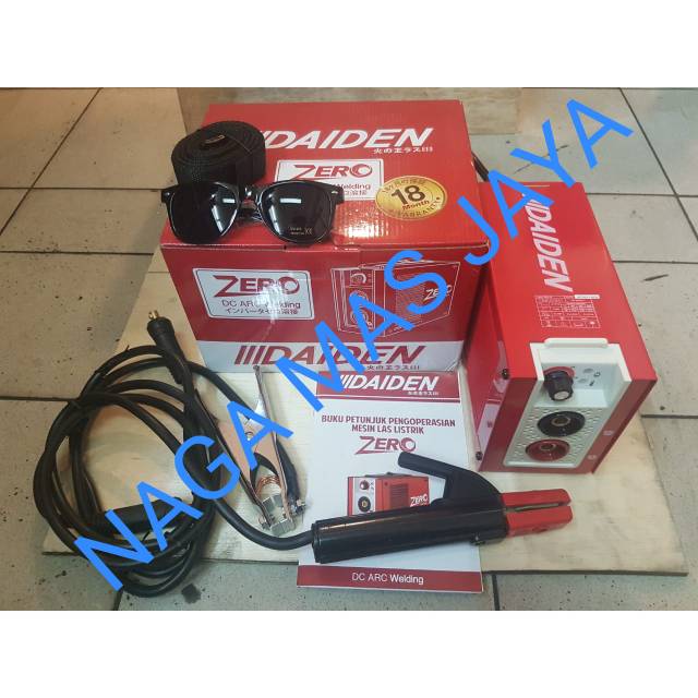 MESIN LAS DAIDEN ZERO 2.6 MM TRAVO LAS INVERTER DAIDEN ZERO TRAFO LAS DAIDEN ZERO 2.6MM