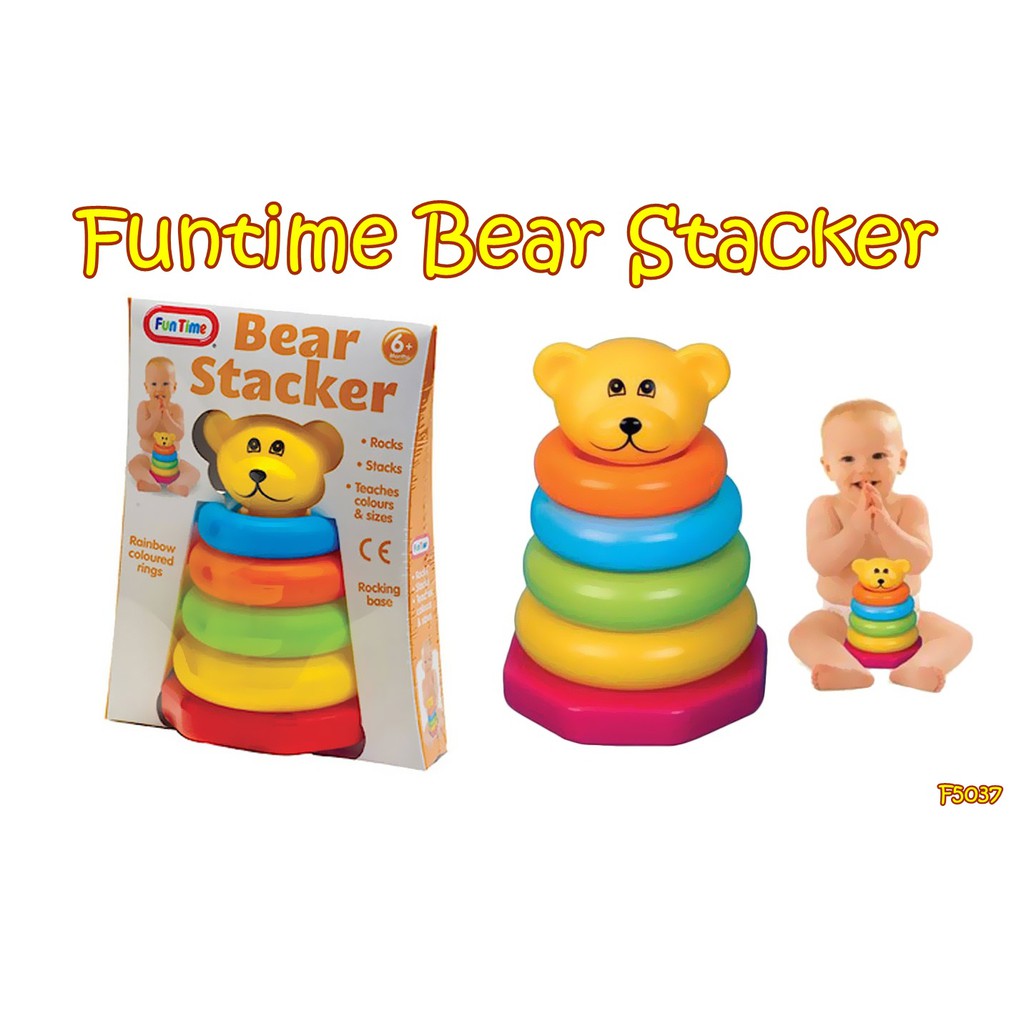 F5037 Funtime Bear Stacker Mainan Anak