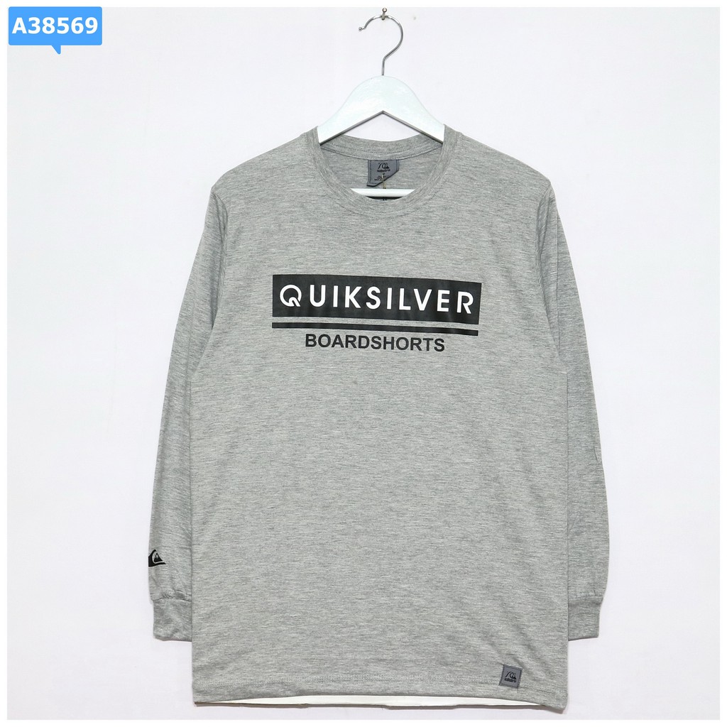 TERBARU Kaos Lengan Panjang Grade Original KAOS LONGSLEVE QUIKSILVER A38569