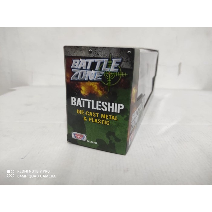 BISA COD Mainan Replika Motormax 1:1200 Diecast Battleship 76786 BERKUALITAS