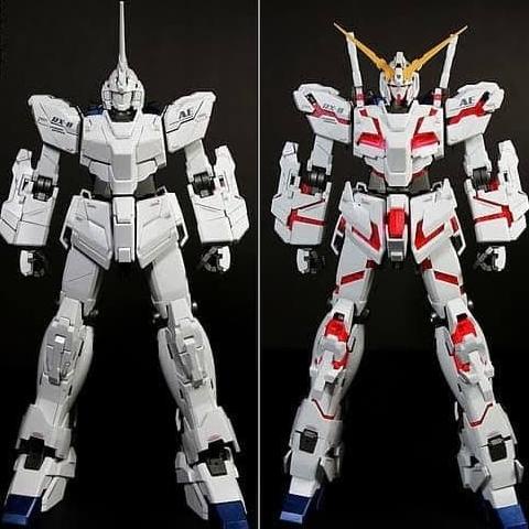$+$+$+$+] Bandai Original MG 1/100 Unicorn Gundam ver. ova