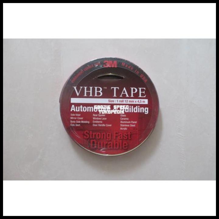 

BIG SALE DOUBLE TAPE 3M VHB 12MMX4.5M