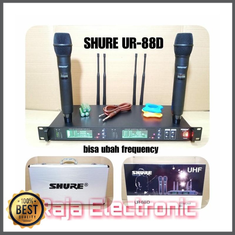 Mishad Shop -  Mic Wireless Shure UR 88 D Handheld. GU-5117-1662