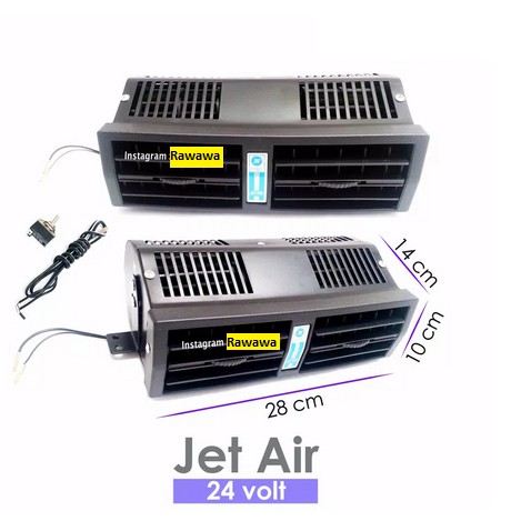 Kipas Angin JET AIR KOTAK Mobil Truk / Blower AC Mobil ...
