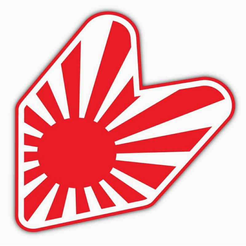 STICKER STIKER RISING SUN JAPAN JDM CUTTING