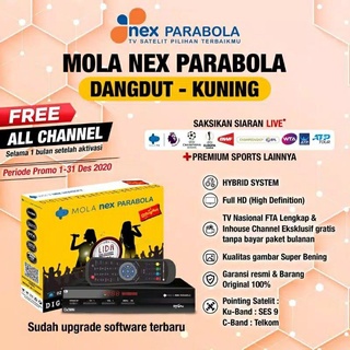 Receiver Mola Nex parabola kuband Cband