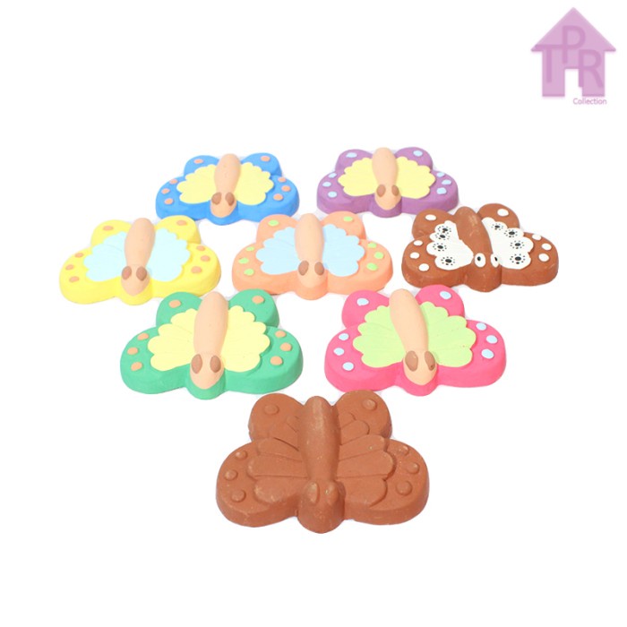 Prakarya - Tanah Liat Kupu-Kupu Tebal