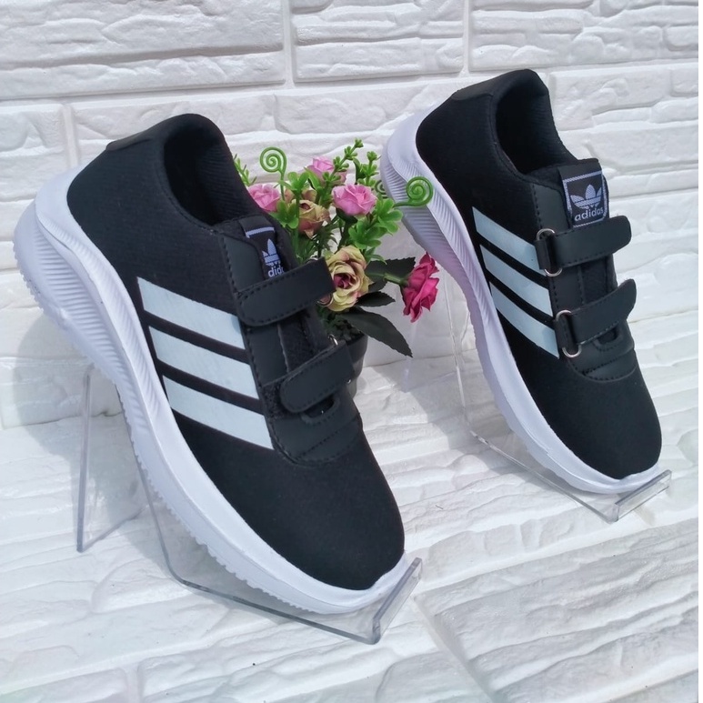 TERLARIS  Sepatu anak laki laki perempuan sneaker sekolah anak TK SD SIZE 25-37