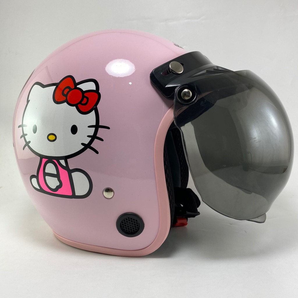 Helm Bogo Dewasa Kekinian Wanita Helem Motor Sni Motif Viral Kaca Cembung