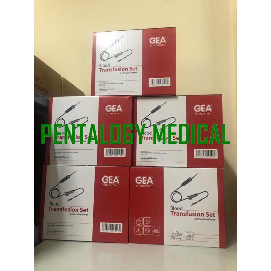 Blood Transfusion Set GEA / Blood Set 1 Box