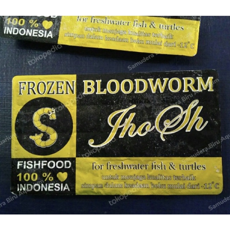 CACING BEKU KAPSUL / FROZZEN BLOODWORM