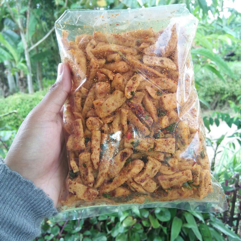 

Basreng pedas Daun jeruk 250gram