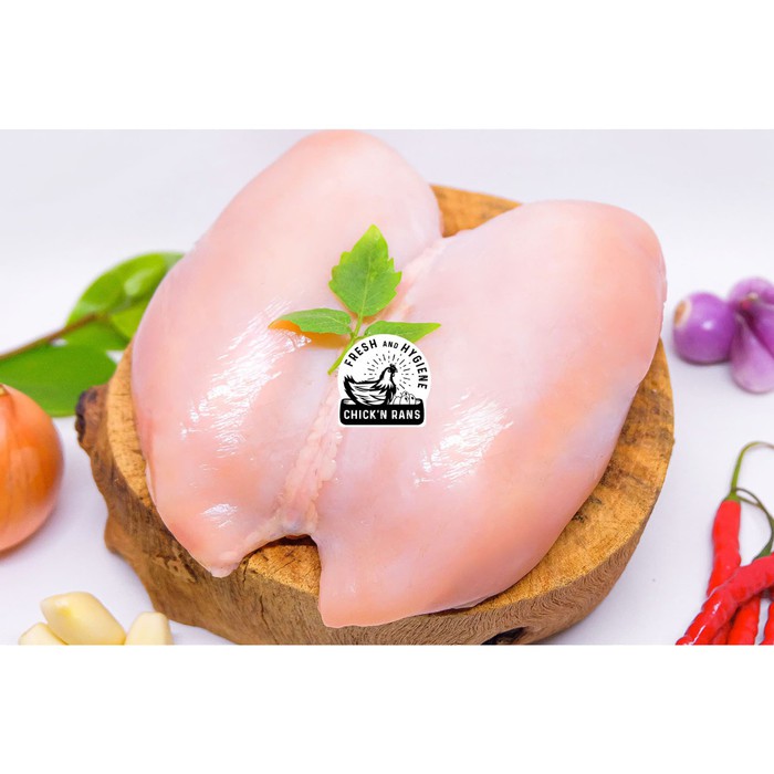 Daging Ayam Dada Fillet Boneless Tanpa Kulit 1kg