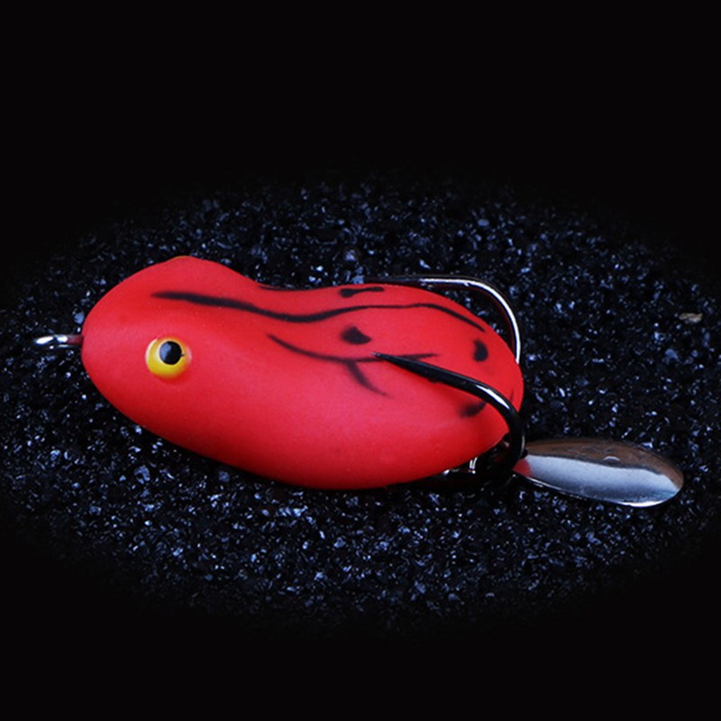 Shengyao 5Pcs/Boxed Soft Frog Kail Umpan Pancing Bentuk Ikan Kecil 4.5cm/7.2g Fishing Lure Floating Bait