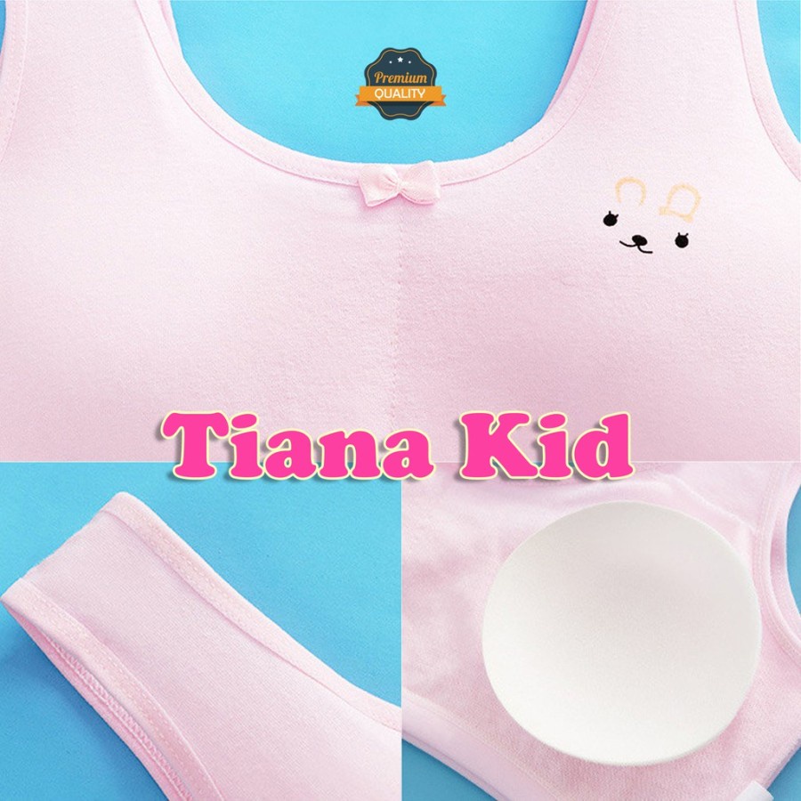 SHABRINA_FASHION-TIANA KIDS | Miniset Anak Busa Lepas / 100% KATUN SPANDEX / art TNK MS 20XTERLARIS!