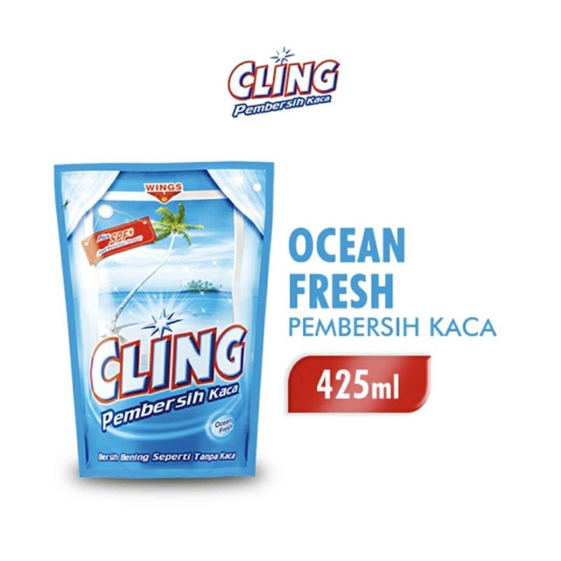 CLING PEMBERSIH KACA 425 ML Membersihkan Kaca