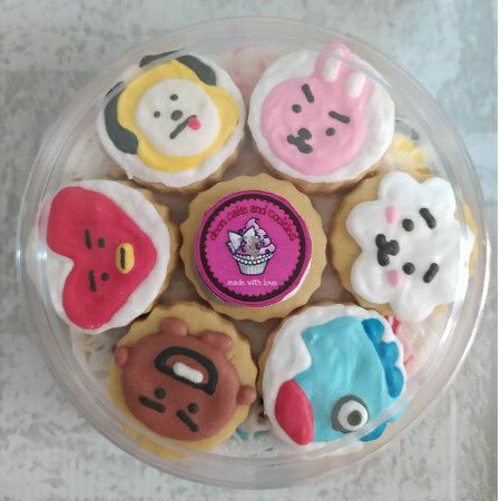 

deon cookies karakter BT21 BTS kukis karakter