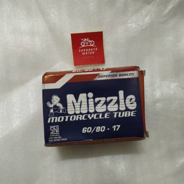 Ban Dalam Mizzle ukuran 60/80-17