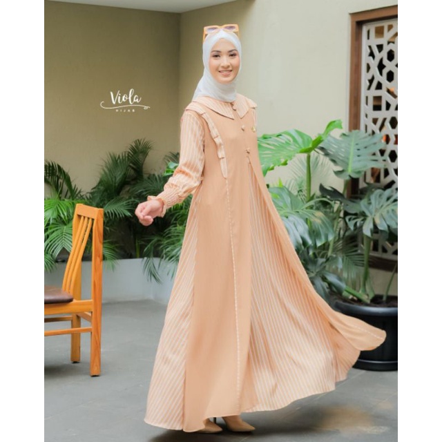 PEONY DRESS PAKAIAN WANITA GAMIS MUSLIM