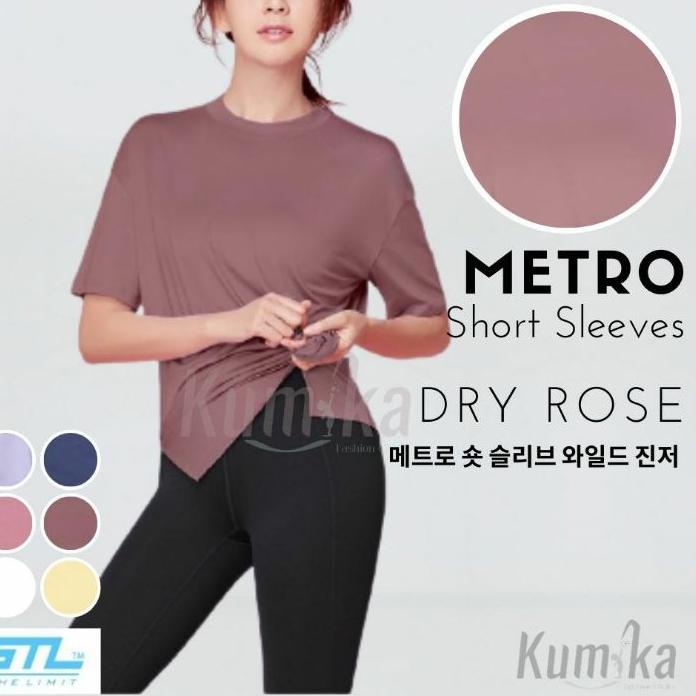 ☇ STL Metro Korean Top Brand Short Sleeve Women Sport Shirt ➪