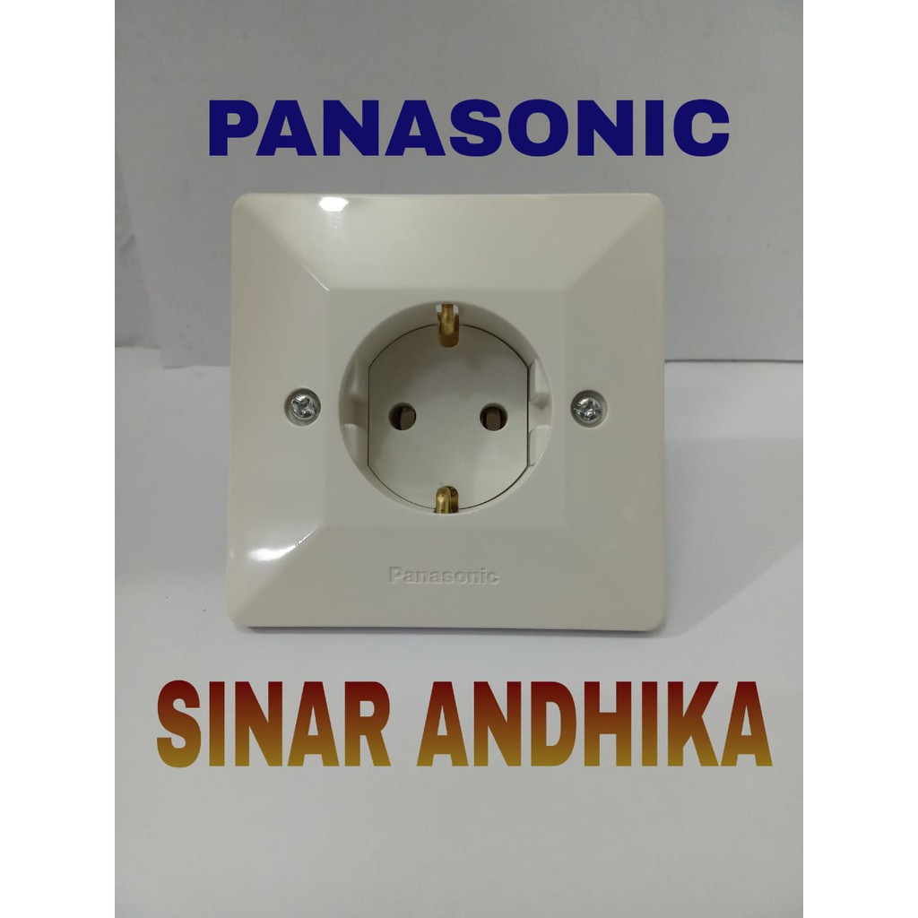 STOP KONTAK FLASIMO PUTIH PANASONIC WCJP 1131