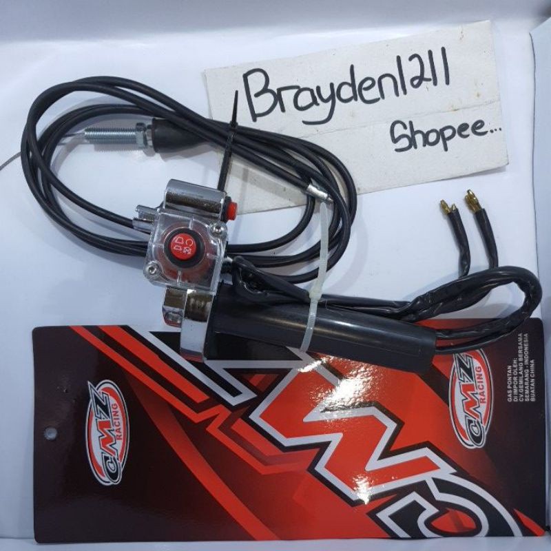 GAS SPONTAN MATIC GAS SPONTAN BEAT MIO AEROX GAS SPONTAN CMZ TOMBOL