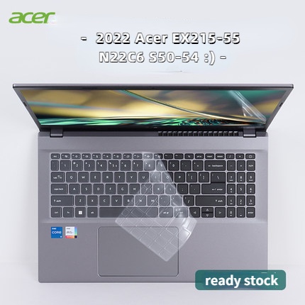 Ready stock Pelindung Keyboard Untuk 2022 Acer EX215-55 Acer aspire A515-57 Film Keyboard Notebook Baru 15.6 Inch Film Komputer S50-54 Key Dust Coverbump Pad Cover