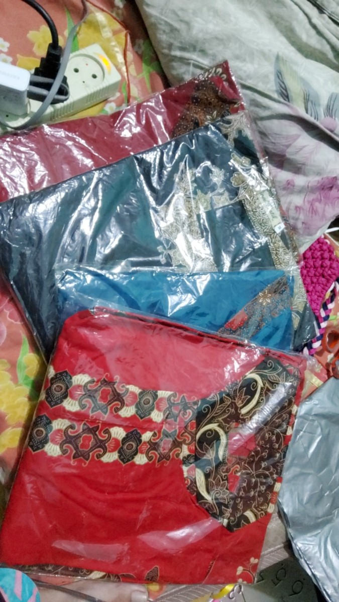 Tunik Ploi Teratai Tunik Batik Modern Tunik Original S M L Xl Xxl Jumbo