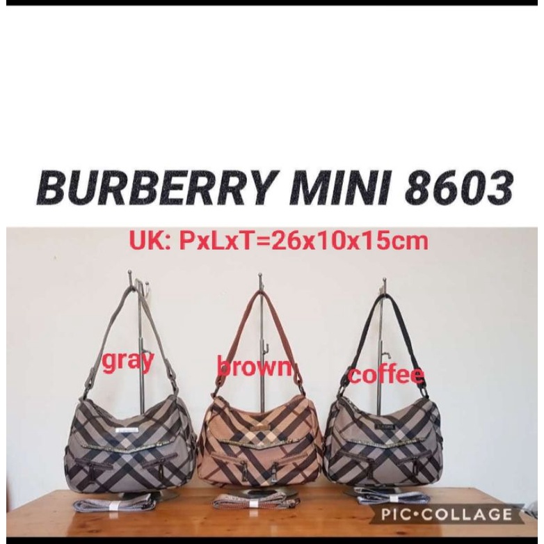 TAS BURBERRY MINI 8603 IMPORT PREMIUM SLEMPANG