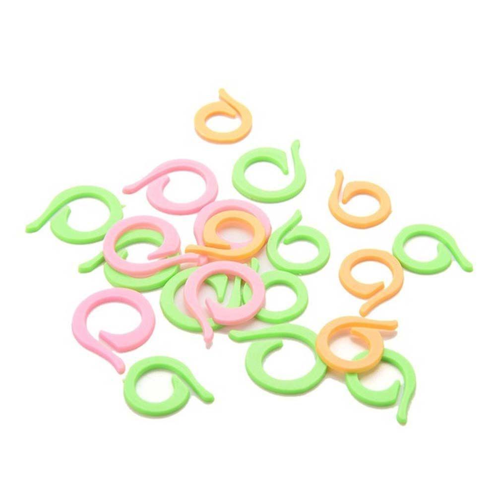 [Elegan] Klip Rajut 50PCS Ring Crochet Clips Jahit Penanda Rajut