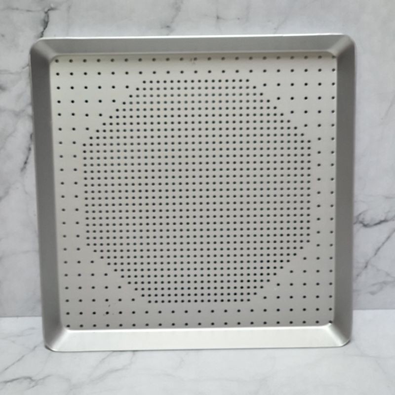 Square Perforated Baking Tray / loyang kue kering lubang bolong