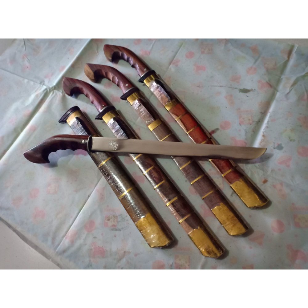 Golok Silat Berlogo Ipsi Bilah Tumpul Shopee Indonesia
