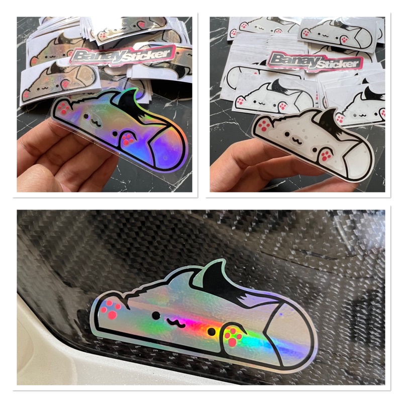 STICKER STIKER BONGO CAT TUMPUK CUTTING