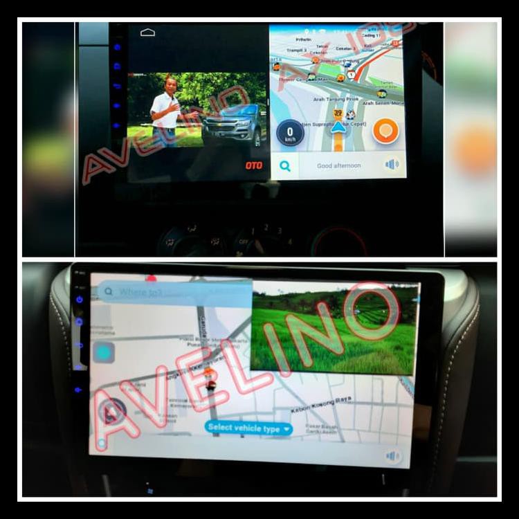 HEADUNIT HEAD UNIT TAPE DOUBLE DIN AUDIO MOBIL AVELINO ANDROID 10 INCH KODE 1377