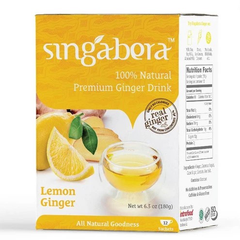 

Singabera Lemon Ginger 180Gr