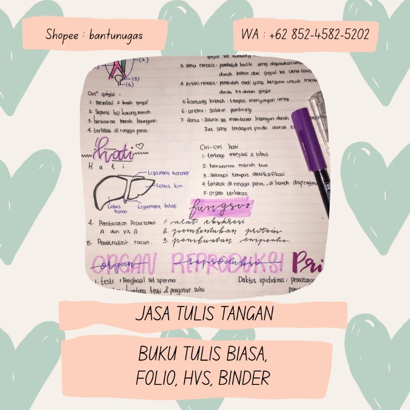 

JASA TULIS TANGAN