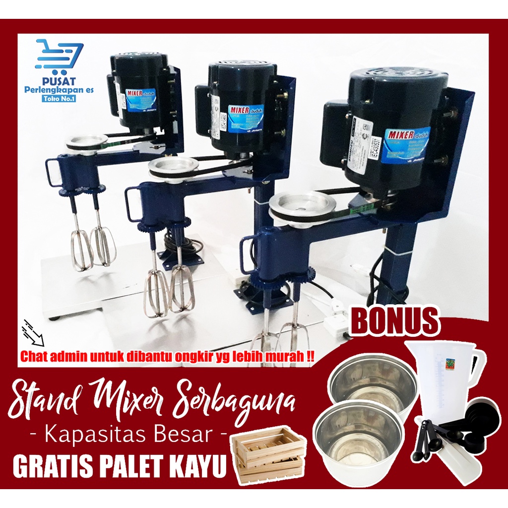 Jual Stand Mixer Besar Bayar Di Rumah Mesin Pengaduk Es Krim Mixer Roti Duduk Mixer Adonan Bolu