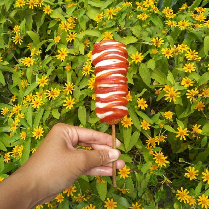 

Korean Corndog Frozen Full Moza (100gr)