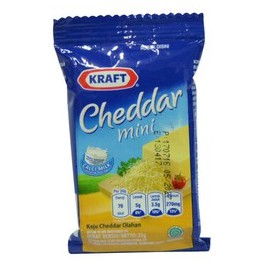 

Keju Kraft Cheddar Mini 30 gr Sachet