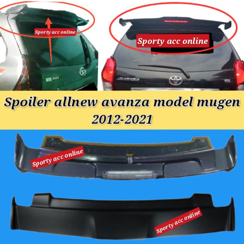 Spoiler allnew avanza xenia mugen 2012-2021