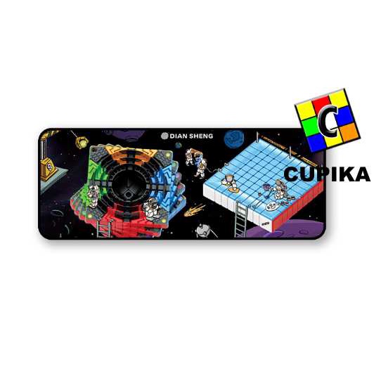 Rubik Mat Diansheng Besar Mouse Pad Kualitas Premium