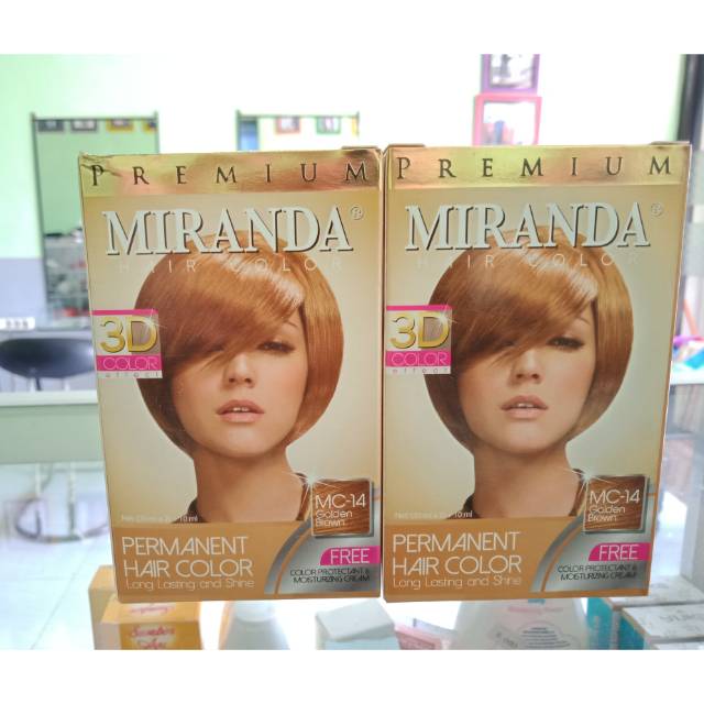 Semir rambut MIRANDA MC -14 GOLDEN BROWN