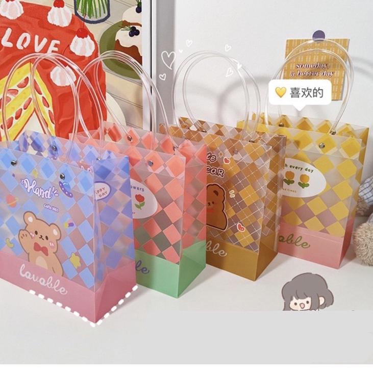 

Dijamin Ori> Tas PVC Goodiebag Hampers Souvenir Ulang Tahun/ Tas Snack Anak anak Karakter Beruang