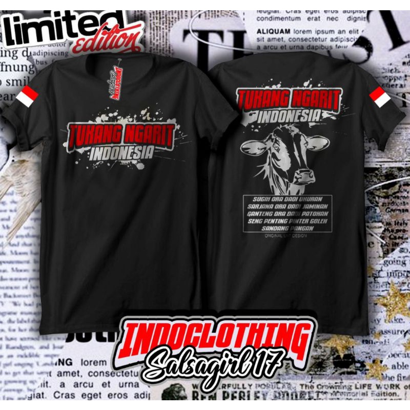 KAOS VIRAL TUKANG NGARIT INDONESIA TERSEDIA UKURAN JUMBO