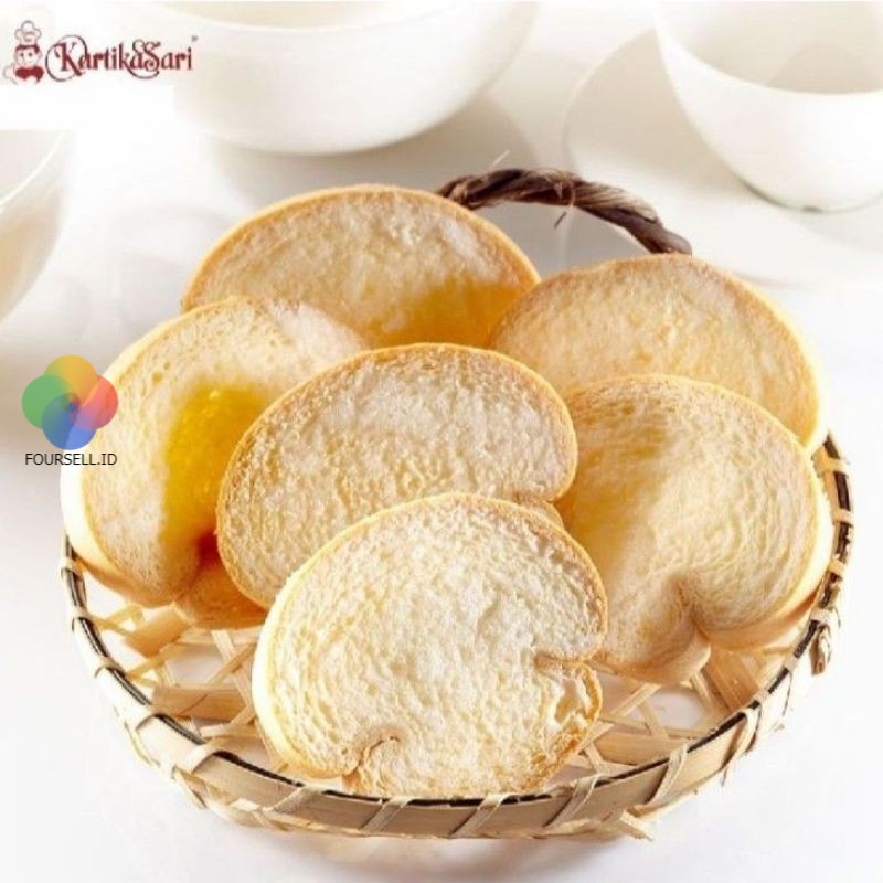 Kartika Sari - Crispy Toast VANILA Kemasan Plastik  Kartikasari Bandung by Asli Ti Bandung