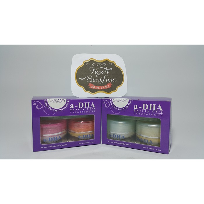 CREAM A-DHA TUTUP TIMBUL SABUN OVAL BOX/CREAM A DHA BOX ORIGINAL