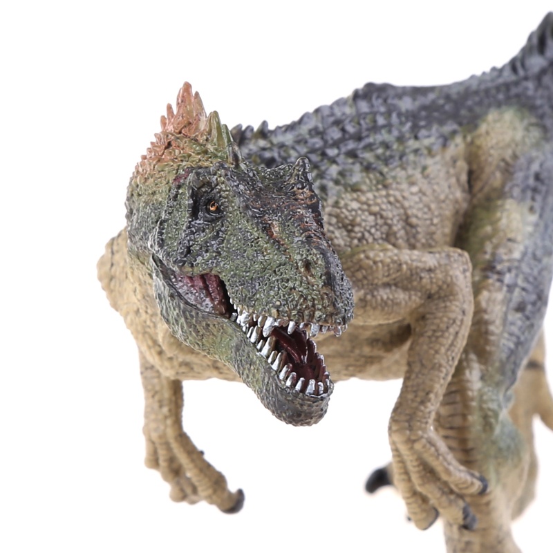 Mary Figurine Allosaurus Simulasi Model Dino Interaktif Realistis Dinosaurus Miniatur PVC Solid Dekorasi Kamar Anak